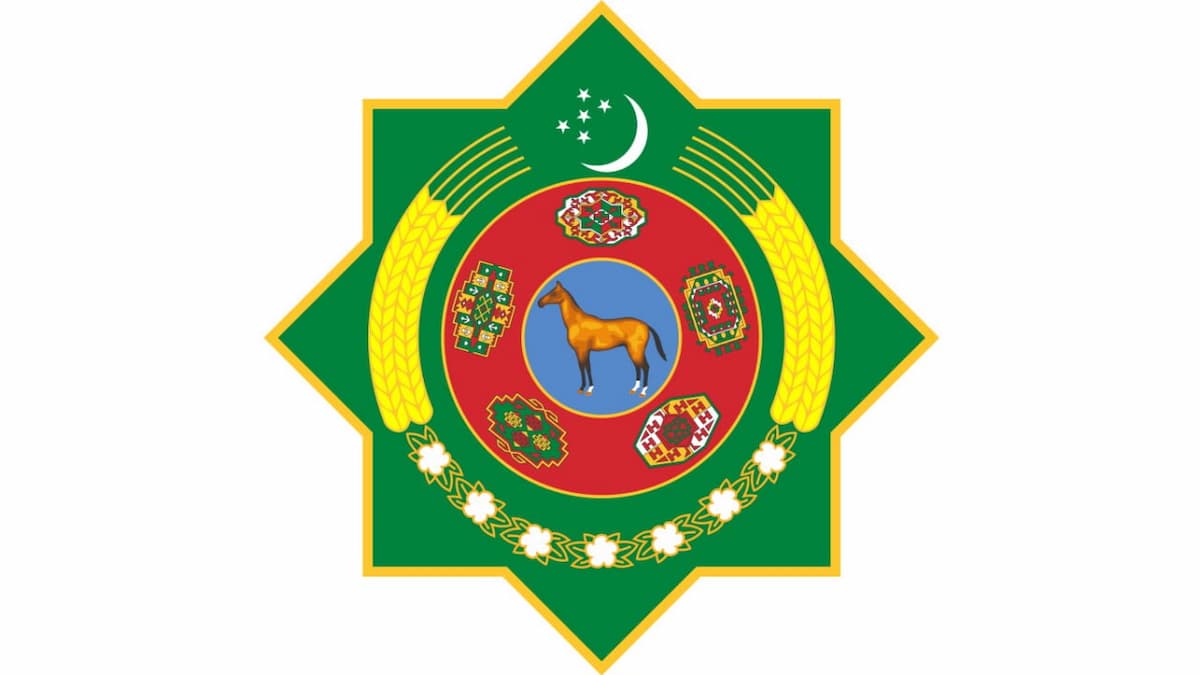 Turkmenistan national emblem